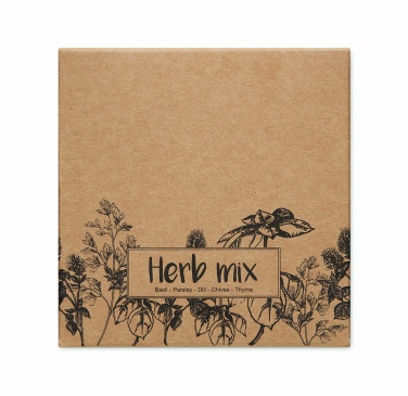 Logo trade business gift photo of: Herb seeds tape 3 meter