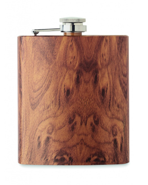 Logo trade promotional merchandise picture of: Slim hip flask 190 ml