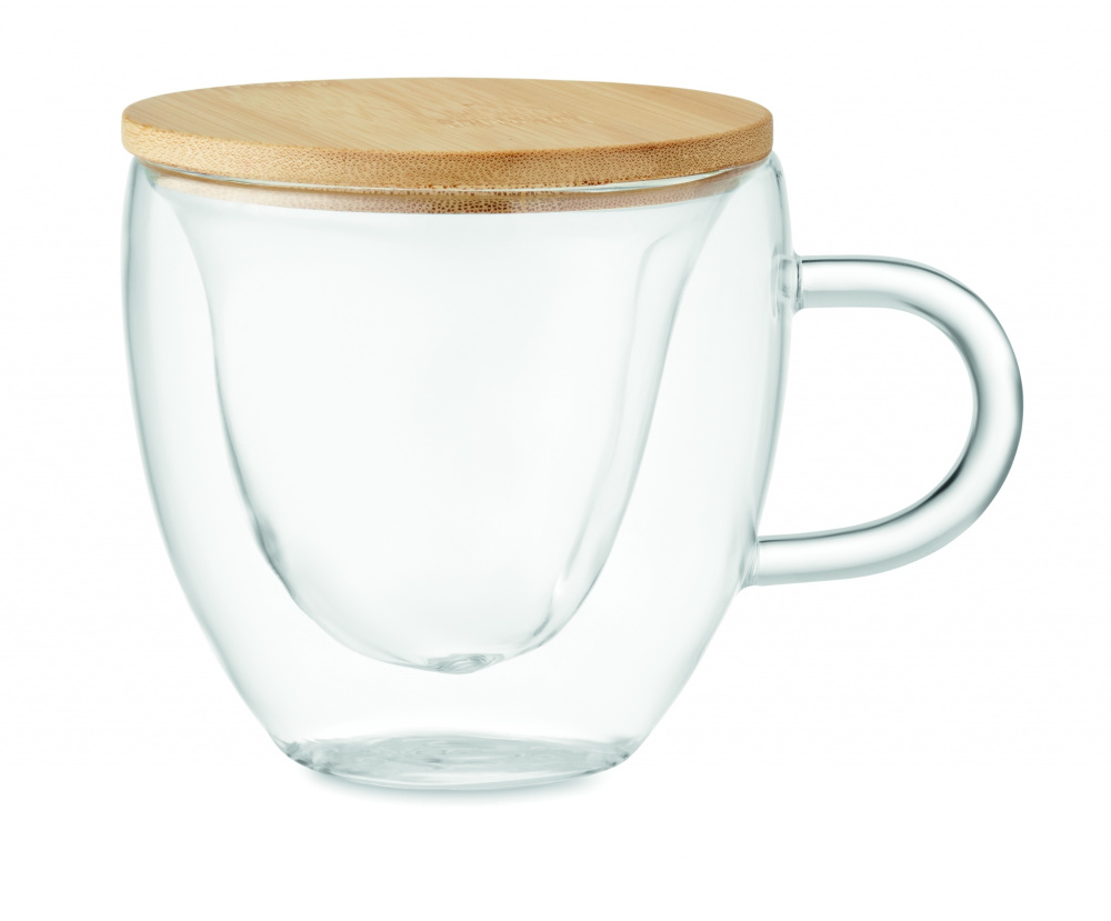 Logotrade promotional item image of: Double wall borosilicate glass