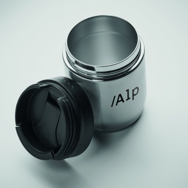 Logo trade promotional items picture of: 2 in 1 double wall bottle 500ml