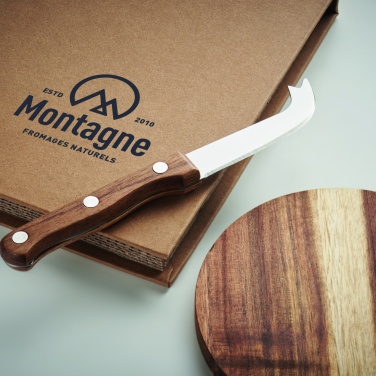 Logotrade business gifts photo of: Acacia cheese board set Dresden