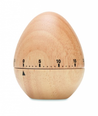 Logo trade promotional merchandise image of: Pine wood egg timer