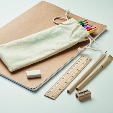 Logotrade promotional item image of: Kids drawing set in drawstring