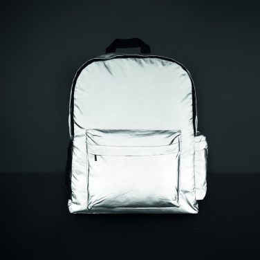Logotrade advertising product picture of: High reflective backpack 190T