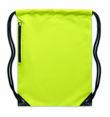 Logo trade promotional giveaway photo of: Brightning drawstring bag