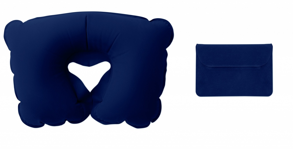 Logo trade promotional gift photo of: Inflatable pillow in pouch