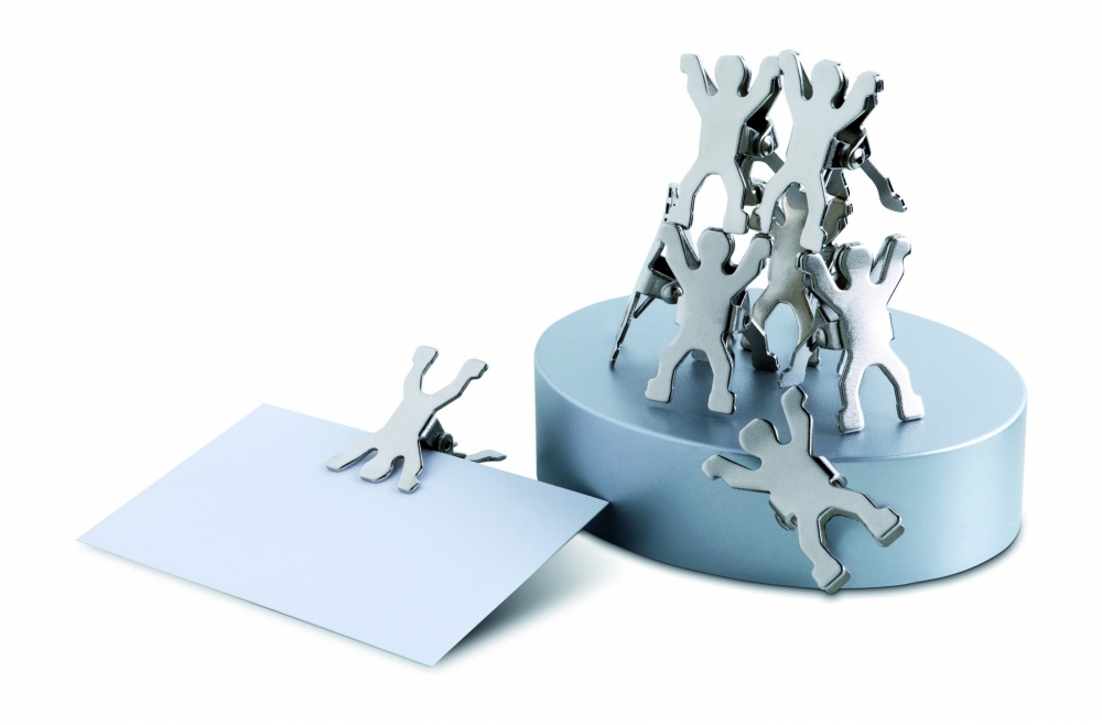 Logo trade advertising products picture of: Magnetic clips with base