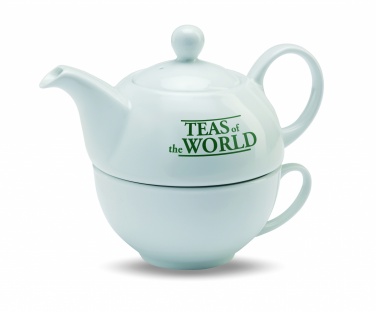 Logo trade promotional product photo of: Teapot and cup set 400 ml