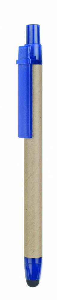 Logo trade corporate gifts picture of: Recycled carton stylus pen