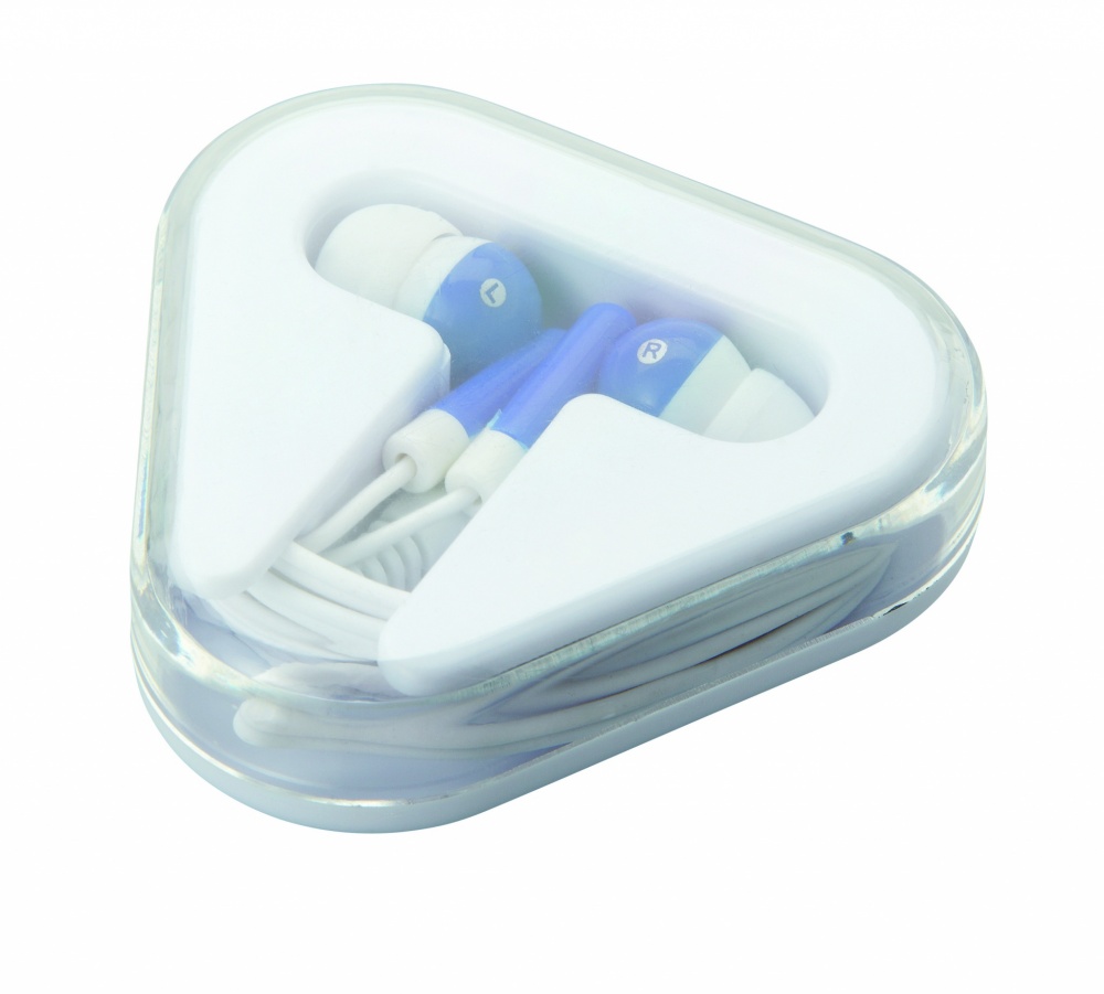 Logo trade promotional items image of: Earphones in PS case
