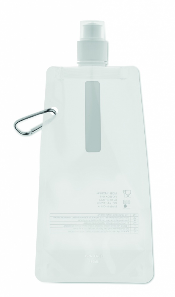 Logotrade advertising products photo of: Foldable water bottle