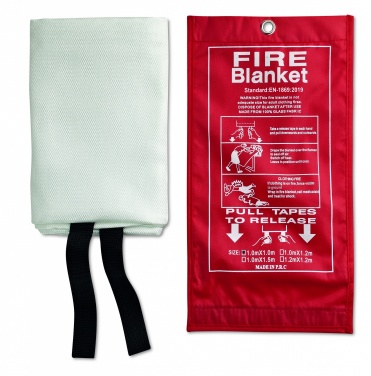 Logotrade corporate gift image of: Fire blanket in pouch 100x95cm