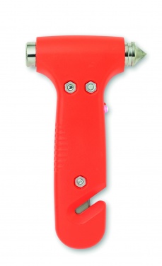 Logotrade promotional giveaway image of: 3 in 1 Emergency hammer