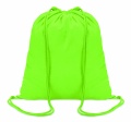 100gr/m² cotton drawstring bag, Lime