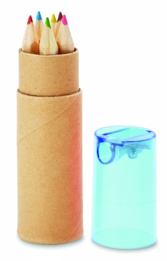 Logotrade corporate gift picture of: 6 coloured pencils