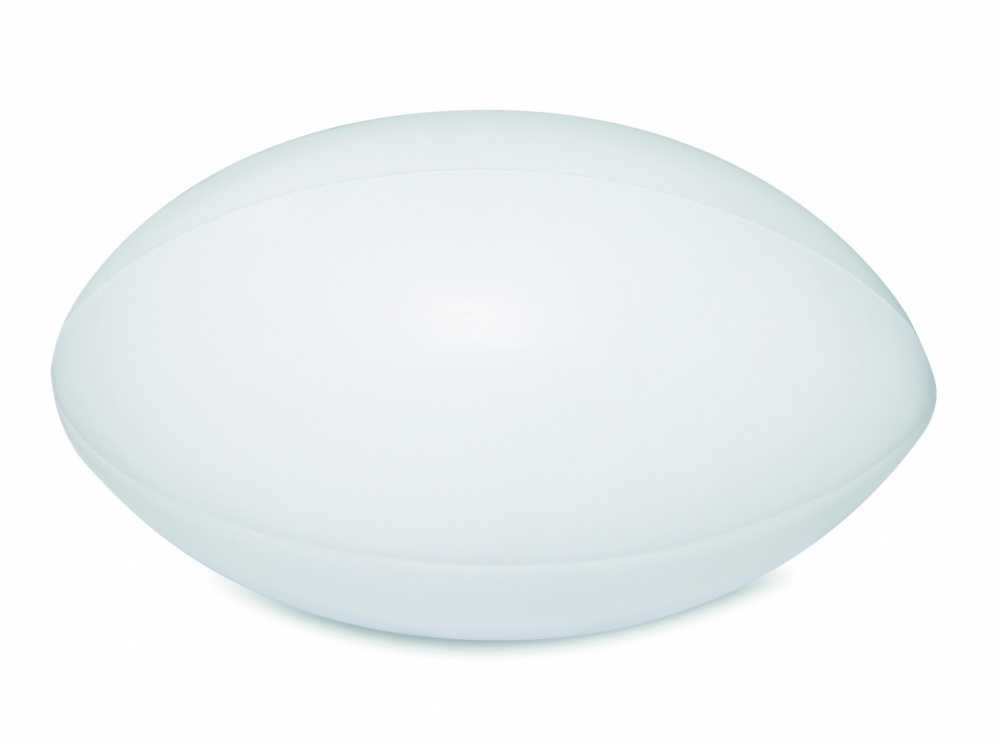 Logo trade promotional merchandise photo of: Anti-stress PU rugby ball