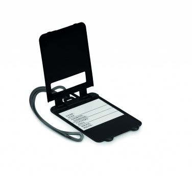 Logotrade promotional item picture of: Luggage tags plastic