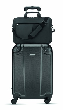 Logo trade promotional items image of: Laptopbag in 360D polyester