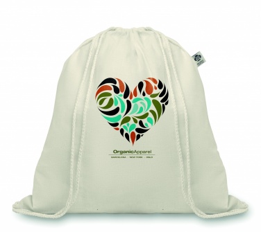 Logo trade advertising products image of: 105gr/m² organic cotton bag