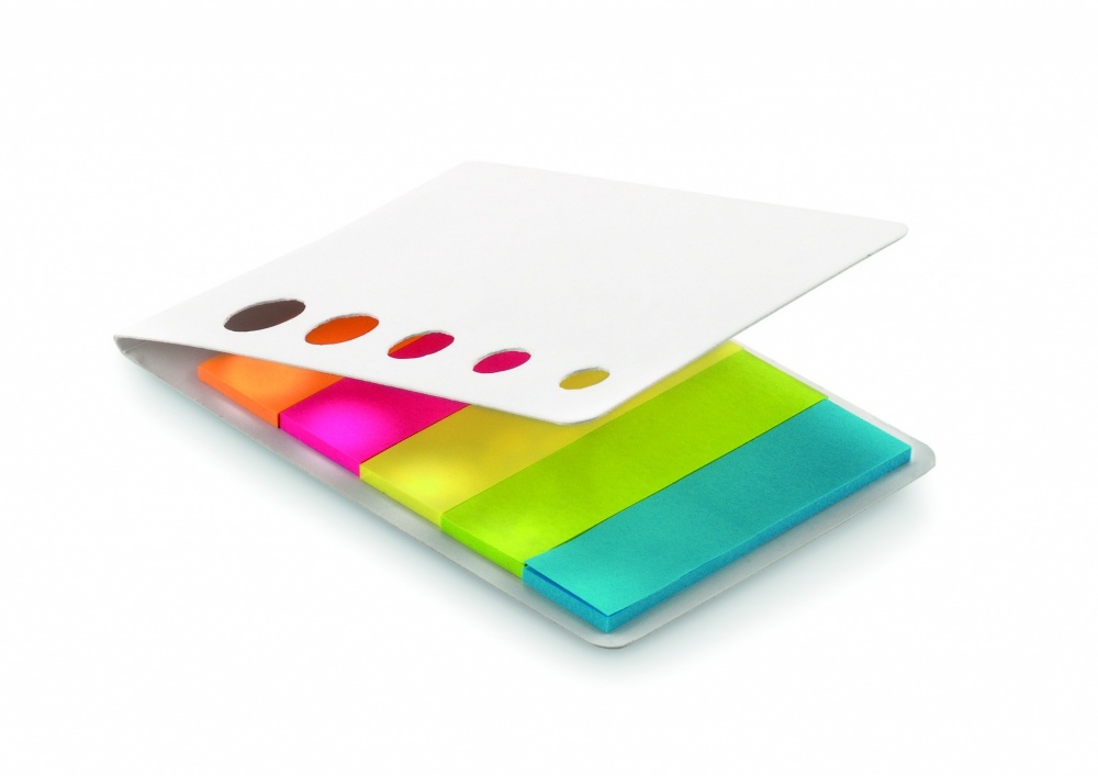 Logo trade promotional gifts image of: Page markers pad