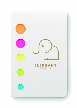 Logo trade promotional merchandise picture of: Page markers pad