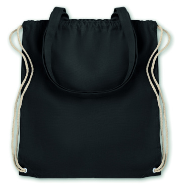 Logotrade promotional giveaways photo of: 220gr/m² canvas 2 function bag