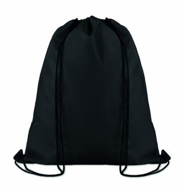 Logo trade promotional merchandise image of: 210D Polyester drawstring bag