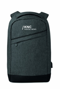 Logotrade promotional giveaway picture of: 2 tone backpack incl USB plug