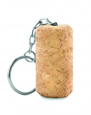 Logo trade promotional giveaways picture of: Wine cork key ring Sigulda