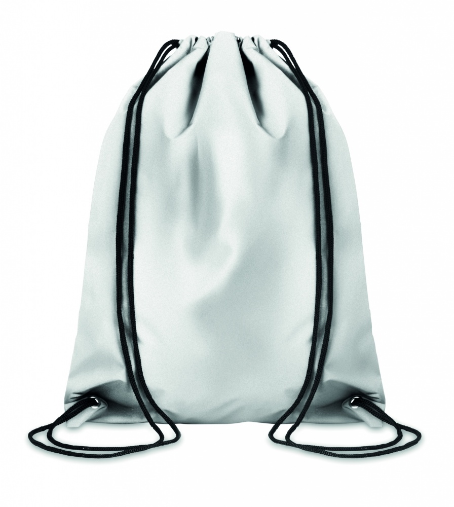 Logo trade promotional gifts picture of: High reflective drawstring bag