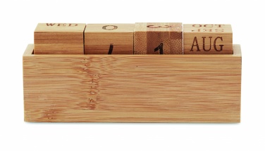 Logotrade corporate gifts photo of: Bamboo calendar