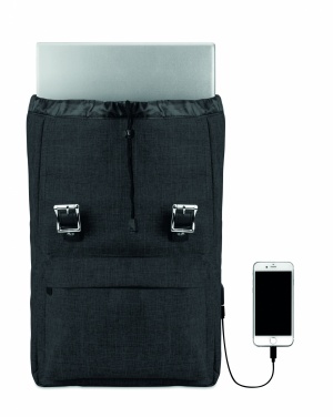 Logotrade promotional gift picture of: Backpack in 600D polyester