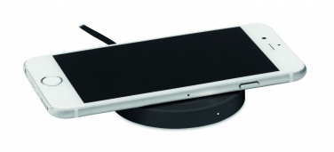 Logo trade promotional giveaways picture of: Small wireless charger 5W