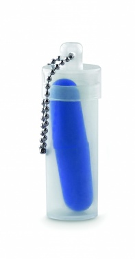 Logo trade promotional merchandise photo of: Earplug set in plastic tube