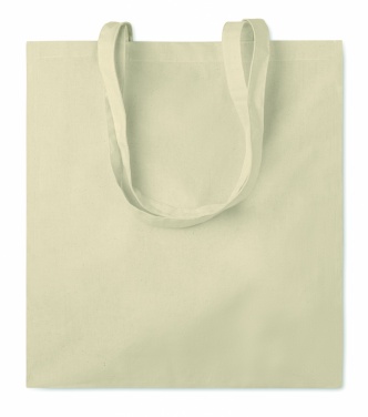 Logo trade promotional giveaways picture of: 140gr/m² cotton shopping bag