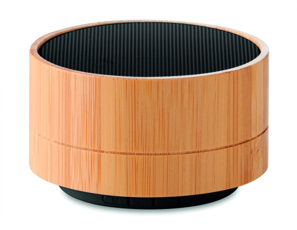 Logotrade corporate gift picture of: 3W Bamboo wireless speaker