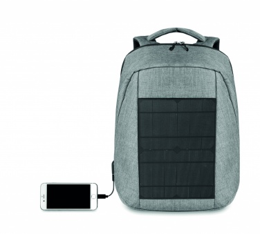 Logo trade promotional product photo of: Backpack solar