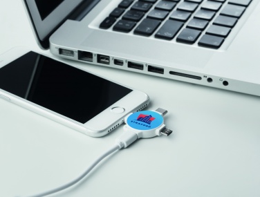Logotrade advertising products photo of: 3 in 1 cable adapter