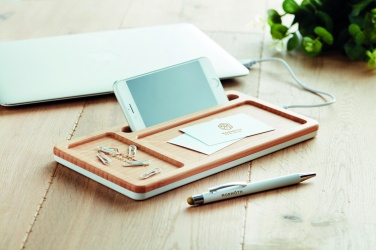 Logo trade corporate gift photo of: Wireless charging pad 5W MALABAR