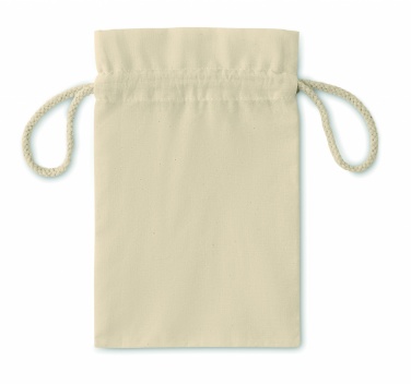 Logotrade promotional merchandise picture of: Small Cotton draw cord bag