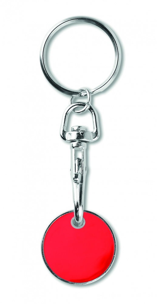 Logotrade business gifts photo of: Key ring token (€uro token)