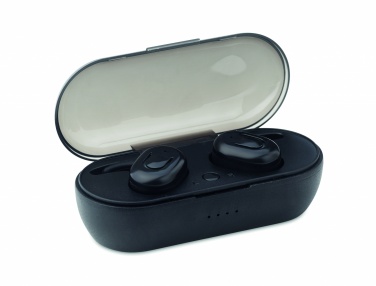 Logotrade corporate gift image of: TWS earbuds with charging box