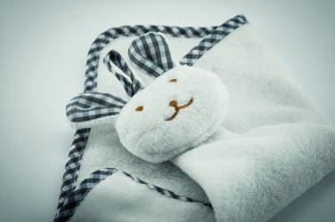 Logo trade promotional merchandise photo of: Plush rabbit design baby towel