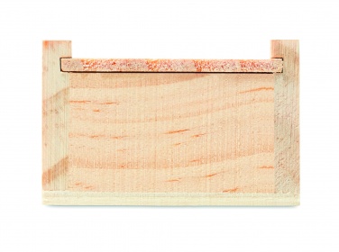 Logotrade promotional product image of: Stationery set in wooden box