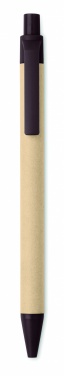 Logo trade promotional product photo of: Push ball pen coffee husk/ABS