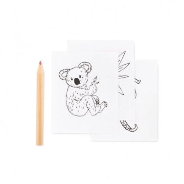 Logo trade promotional merchandise picture of: Colouring set
