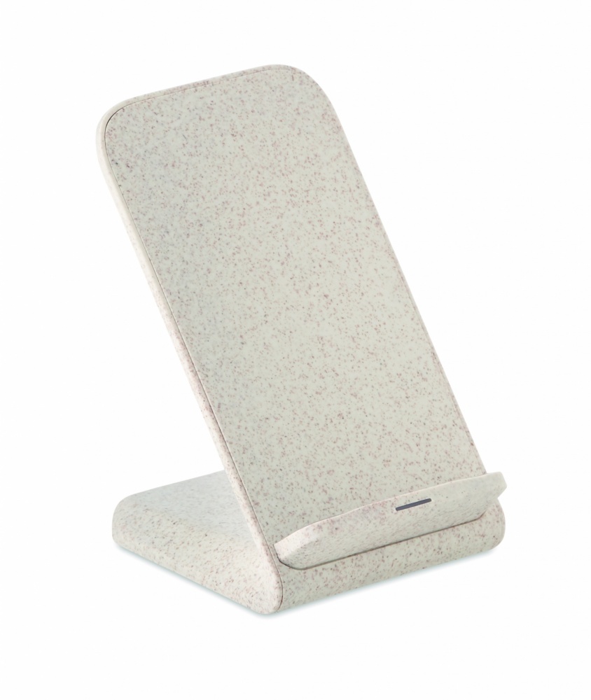 Logotrade advertising products photo of: Wheat straw/ABS charger std10W