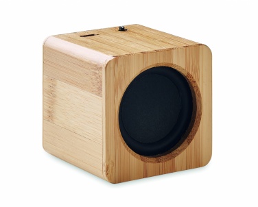Logotrade promotional giveaway picture of: Bamboo wireless speaker