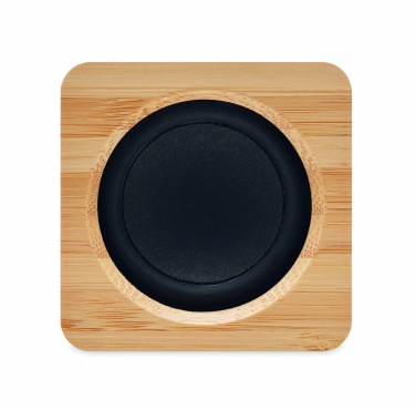 Logo trade promotional item photo of: Bamboo wireless speaker