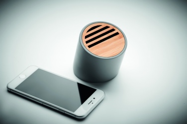 Logo trade business gift photo of: Wireless speaker limestone